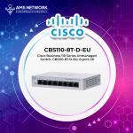 Cisco Business 110 Series CBS110-8T-D-EU, 8-Ports GbE Unmanaged Switch + SMARTNET 1 TAHUN