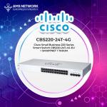 Cisco Small Business 220 Series Smart Switch CBS220-24T-4G-EU + SMARTNET 1 TAHUN